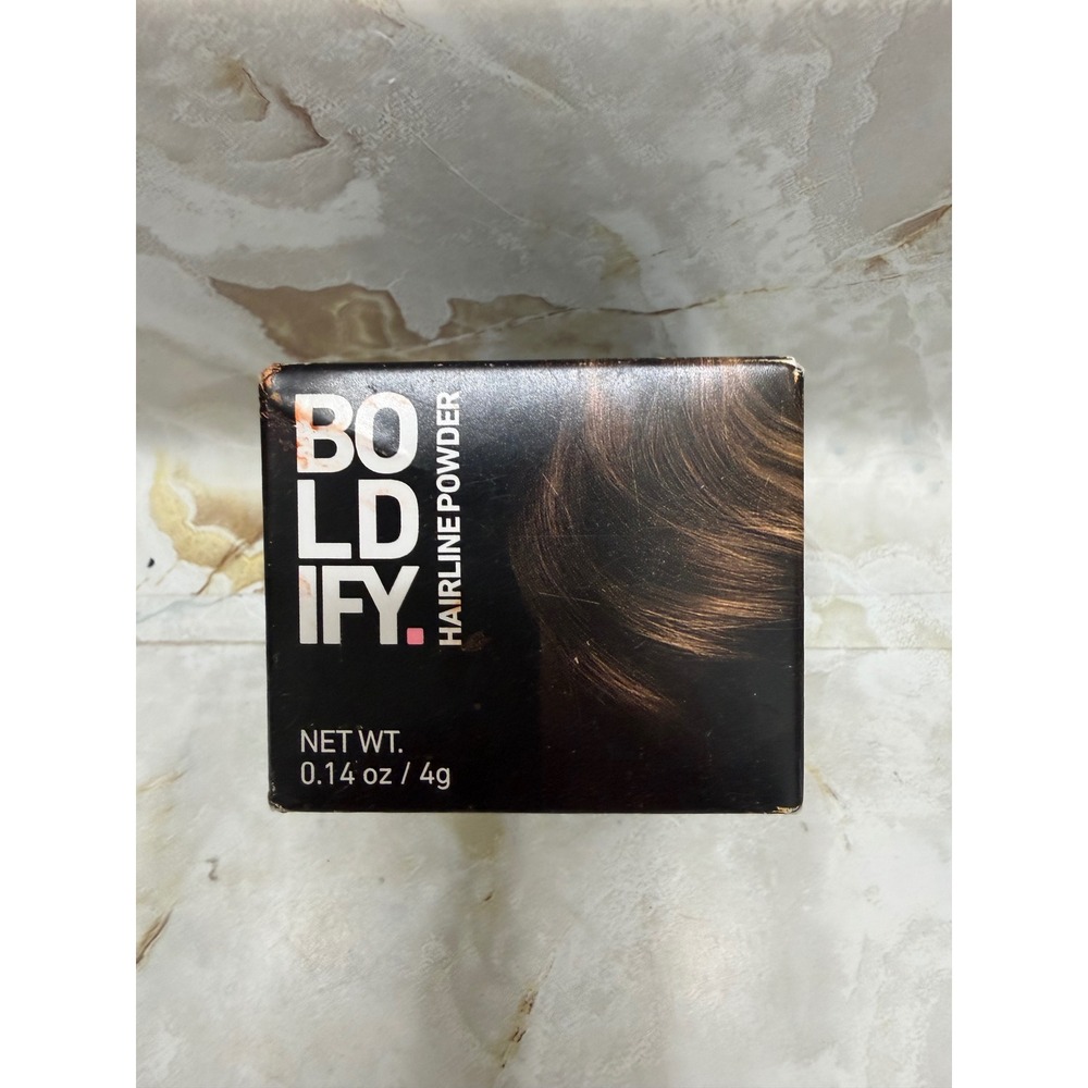 Boldify Hairline Powder Light Brown 4g Root Touch Up Thinning Hair Concealer